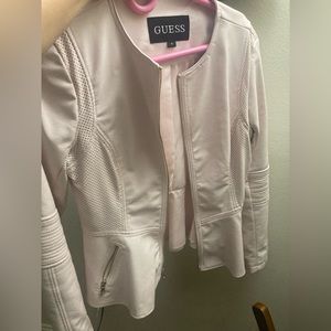 Guess faux leather jacket. Size medium.